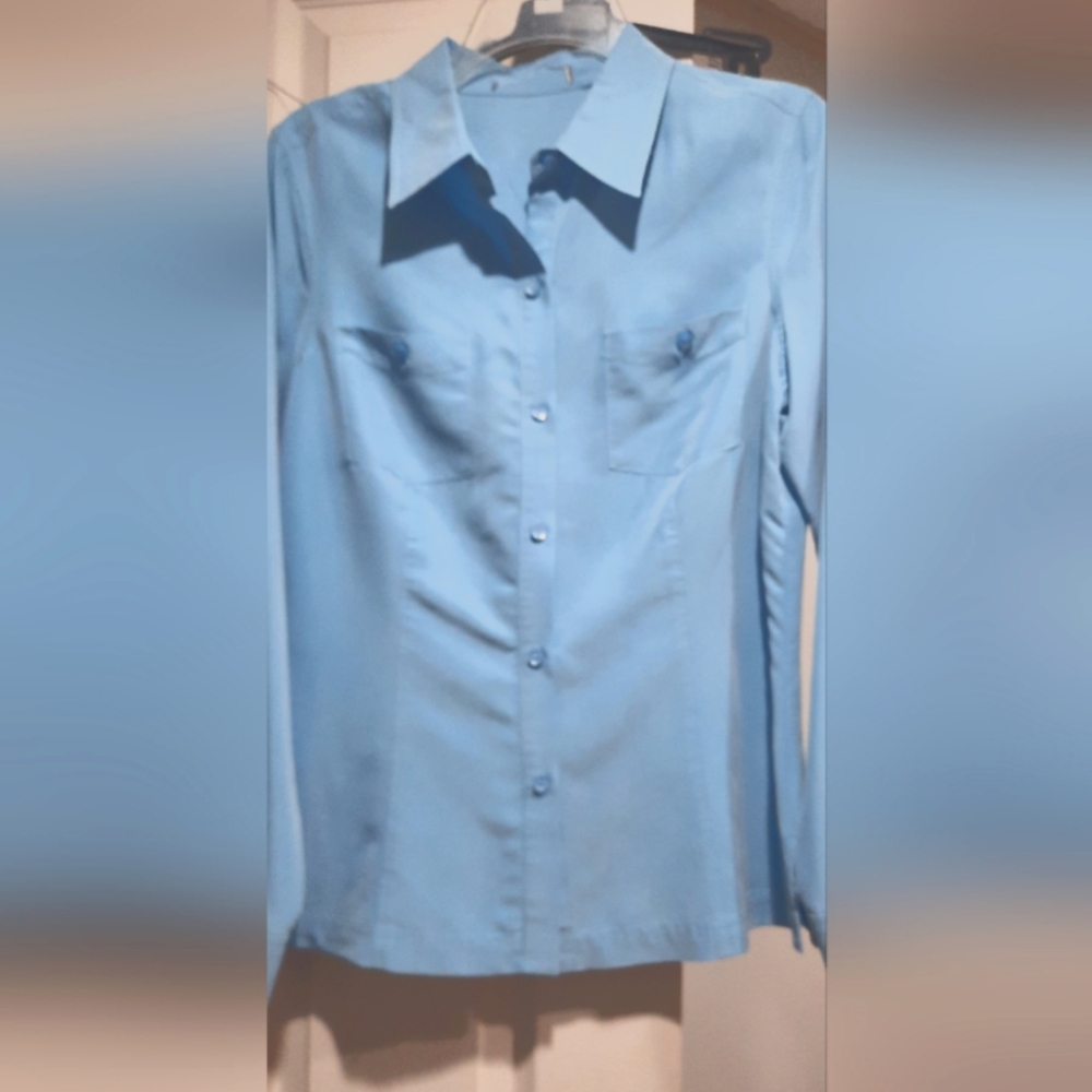 Blue blouse